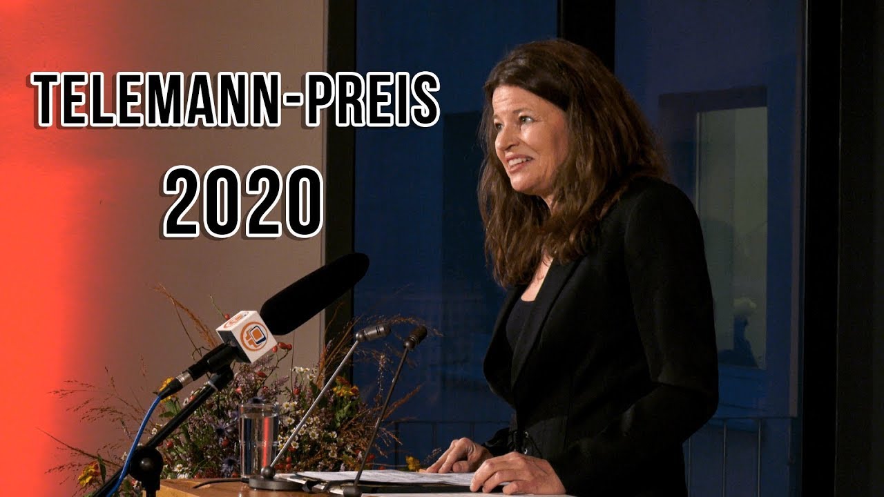 Telemannpreisverleihung 2020 an Prof. Dr. Dorothee Oberlinger