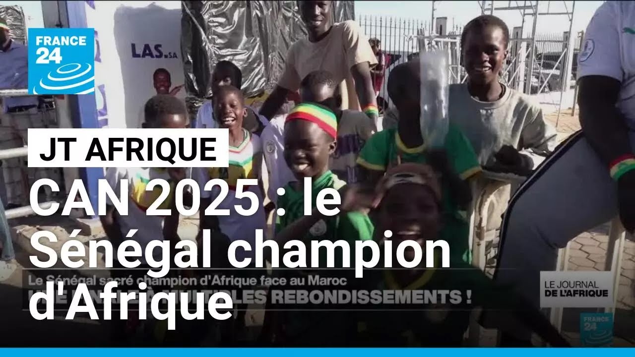 Le Sénégal champion d'Afrique après une finale aux multiples rebondissements • FRANCE 24
