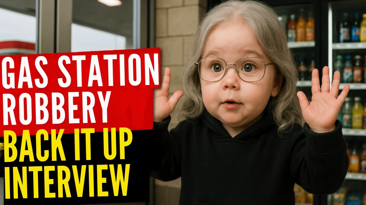 Viral Interview | Gas Station Robbery Story | #babycomedy  #viralinterview
