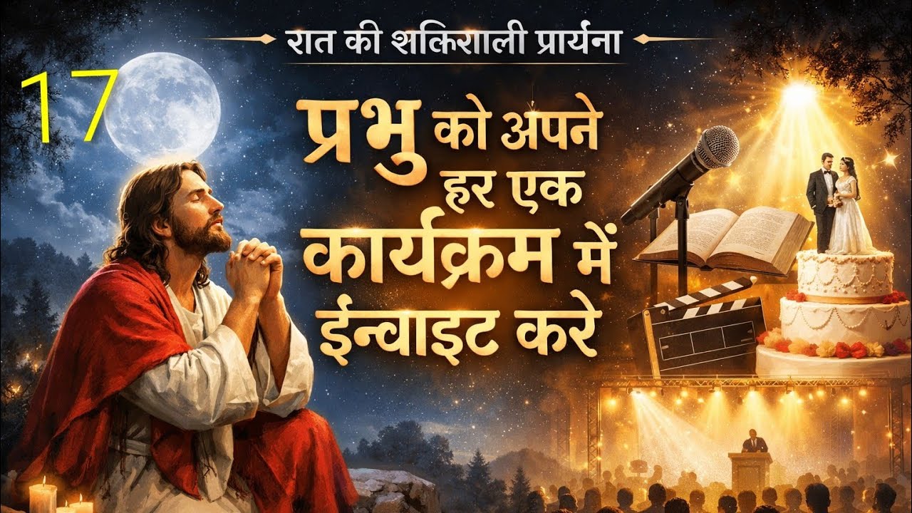 Night prayer#प्रभु को हर एक कार्यक्रम में इनवाइट करें#meera masih 