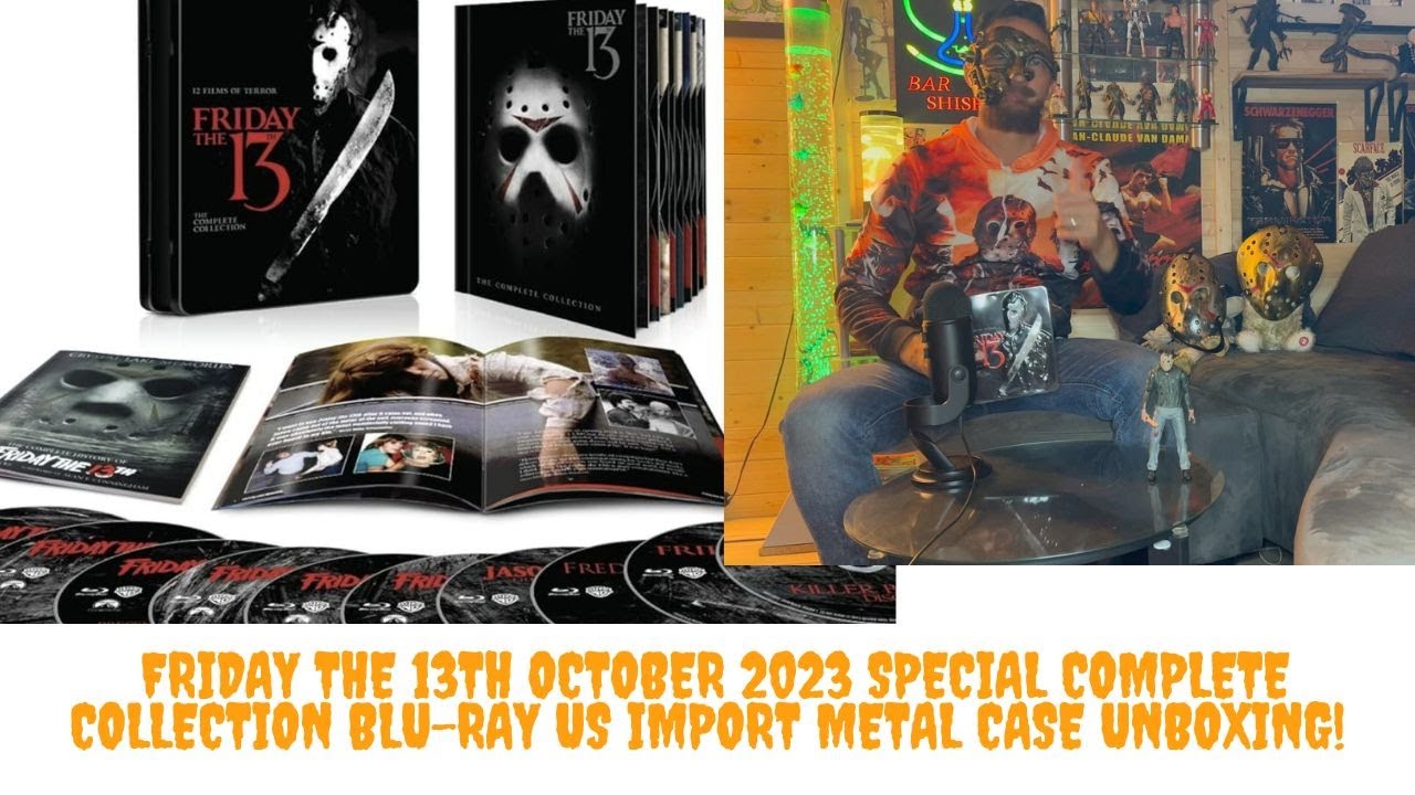 Freitag der 13 Friday the 13th Special Complete Collection US Import Metal Case | Unboxing | Blu-ray