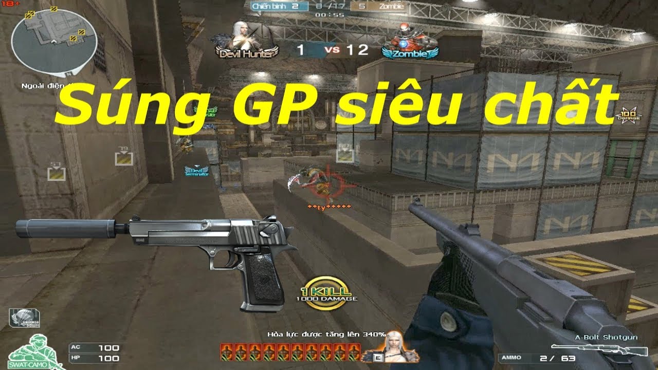 [ Bình Luận CF ] A-Bolt Shotgun - Tiền Zombie v4