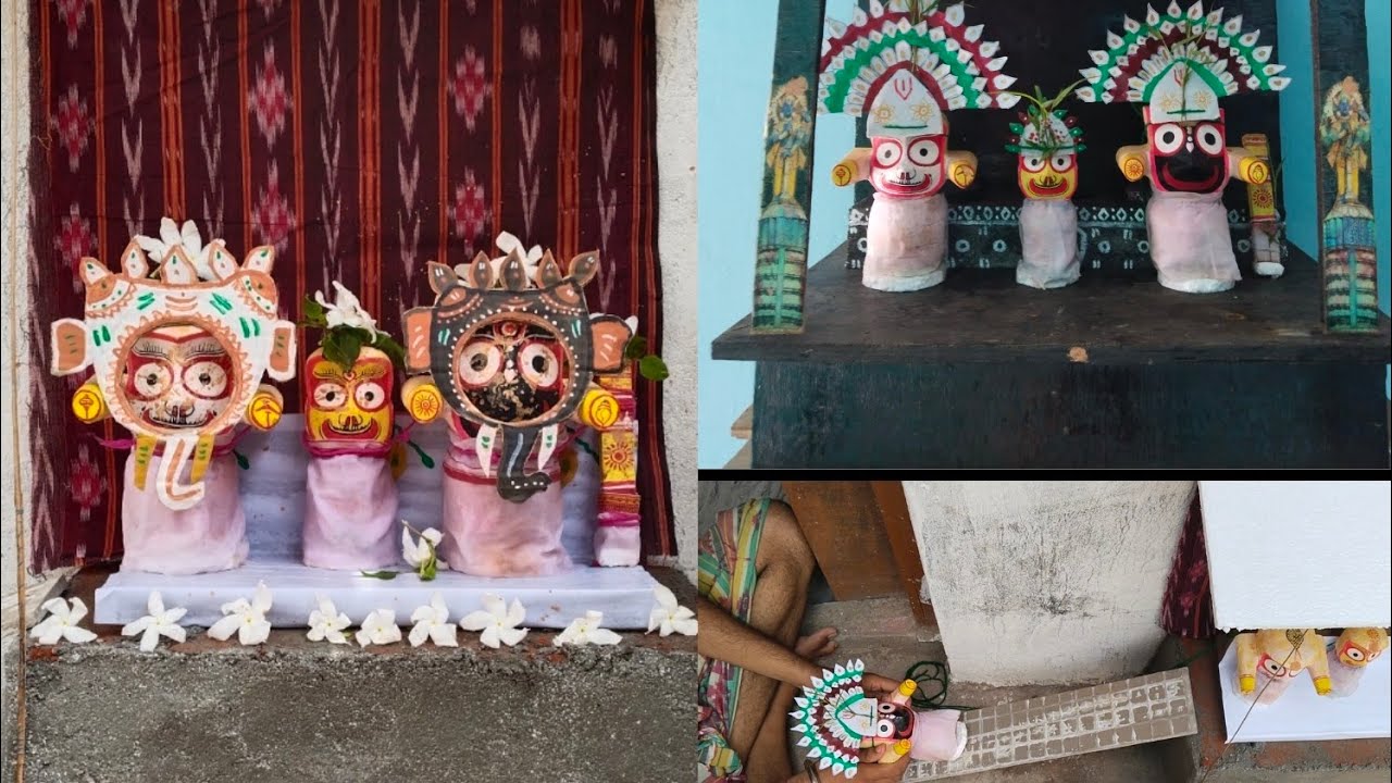 ଦେବସ୍ନାନ ପୂର୍ଣ୍ଣିମା , ଗଜାନନ ବେଶ at my home 2025 // jay jagannath 🙏🥰🙏