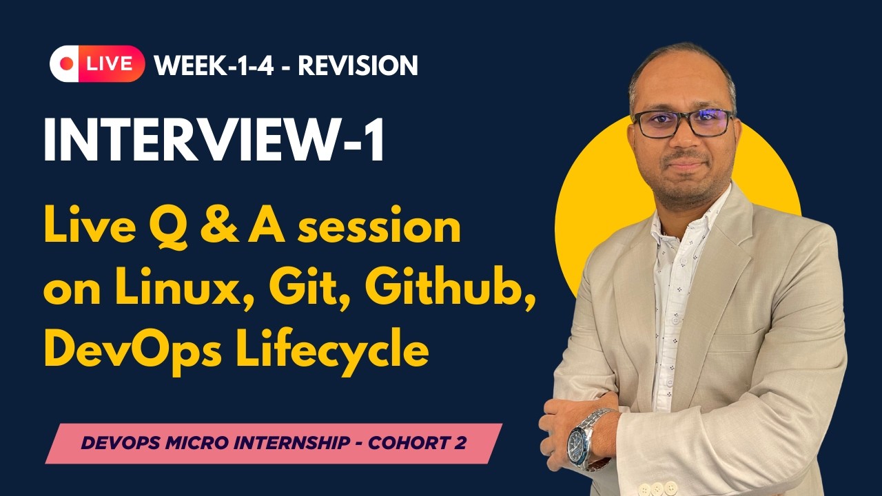 Live Q & A session - Interview preparation for all students of Cohort-2
