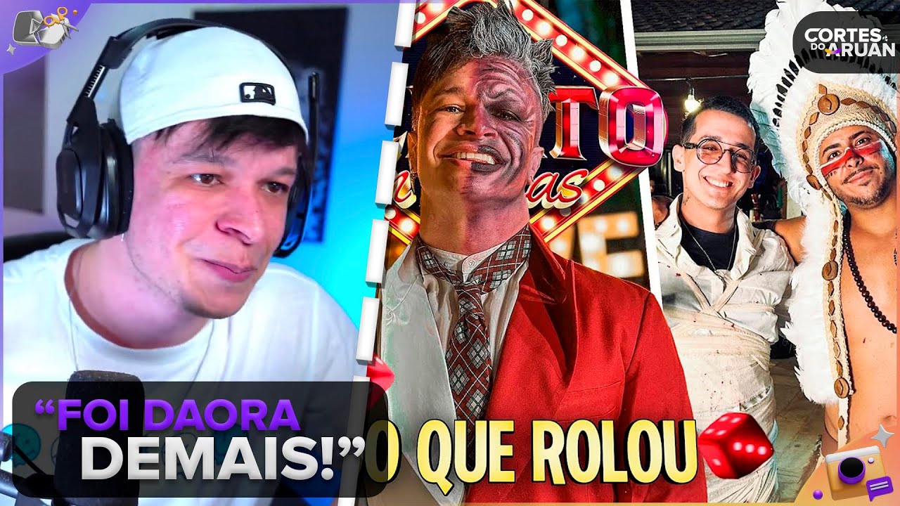 ARUAN REAGE: MELHORES MOMENTOS DO ANIVERSÁRIO DO RENATO GARCIA!! 🤪 (CAÇADORES DE LENDAS FC)