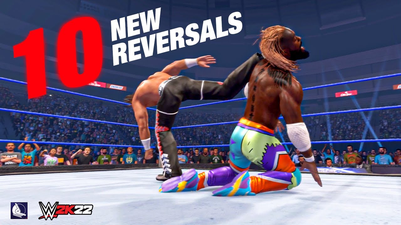 10 Insane New Reversals YOU HAVE TO SEE in WWE 2K22