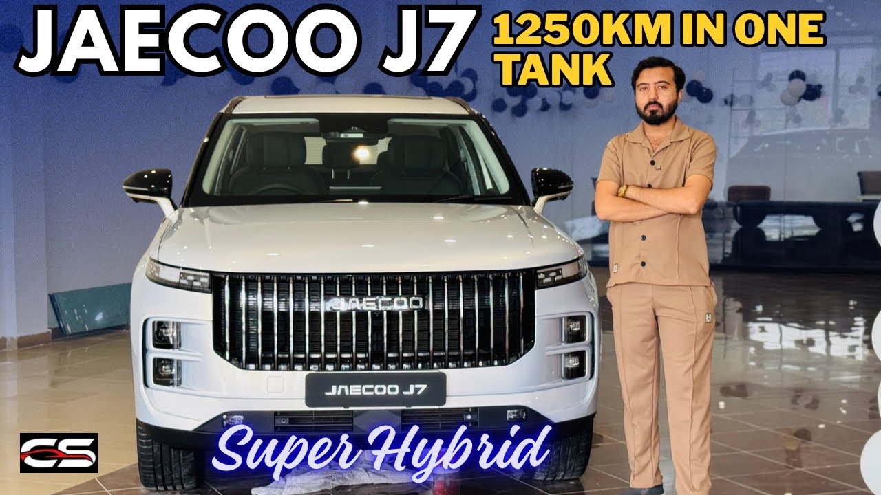 Jaecoo J7 Review — 1250KM Range! The Most Fuel-Efficient SUV in Pakistan?