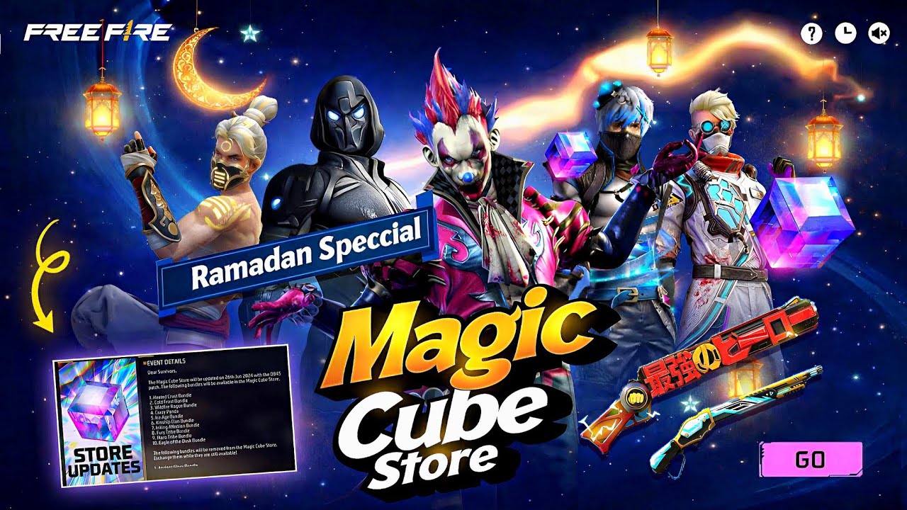 Joker Bundle Magic Cube Store Update 🤯🥳| next magic cube bundle | free fire new event | ff new event