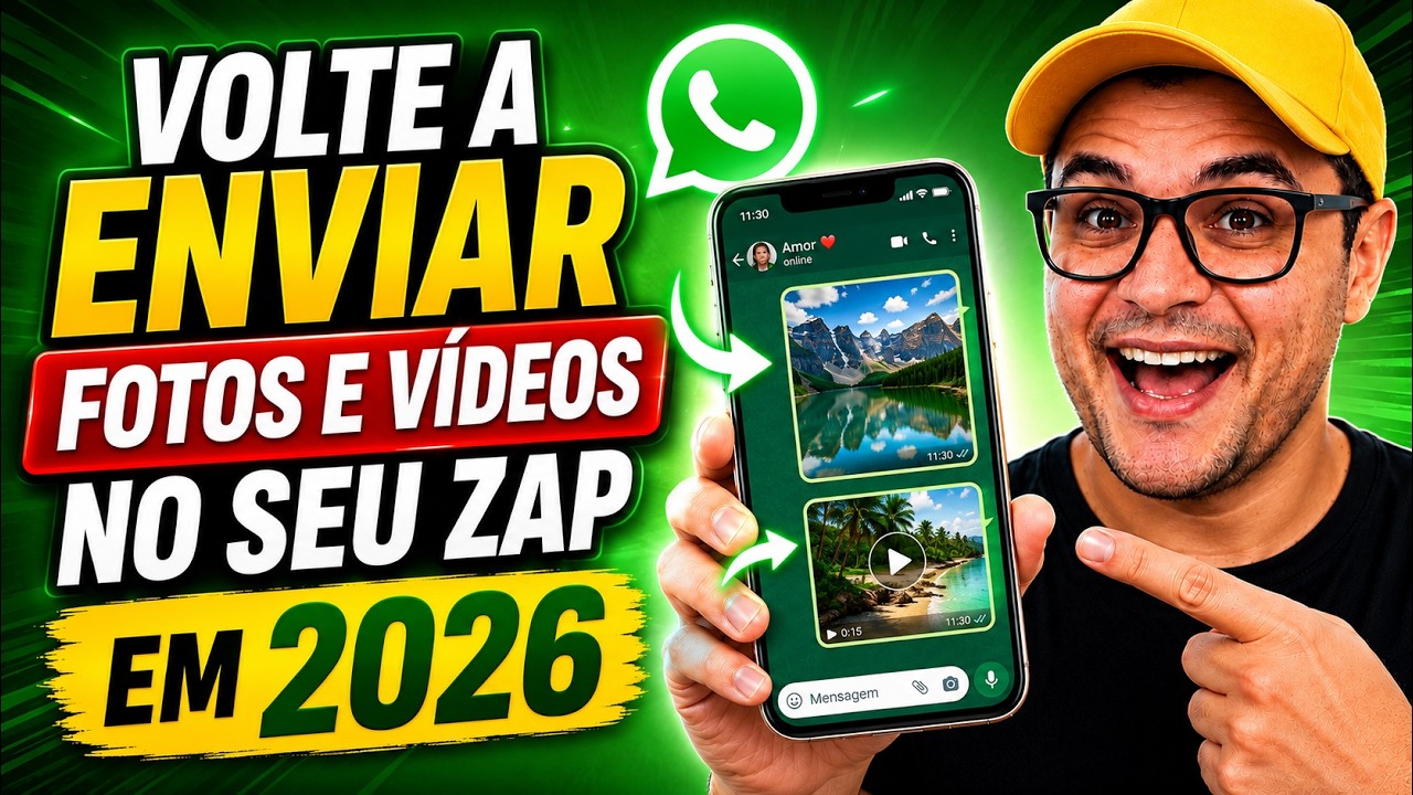 WhatsApp NÃO BAIXA NADA? Não baixa FOTO, VÍDEO, PDF OU ÁUDIO? COMO RESOLVER em 2025