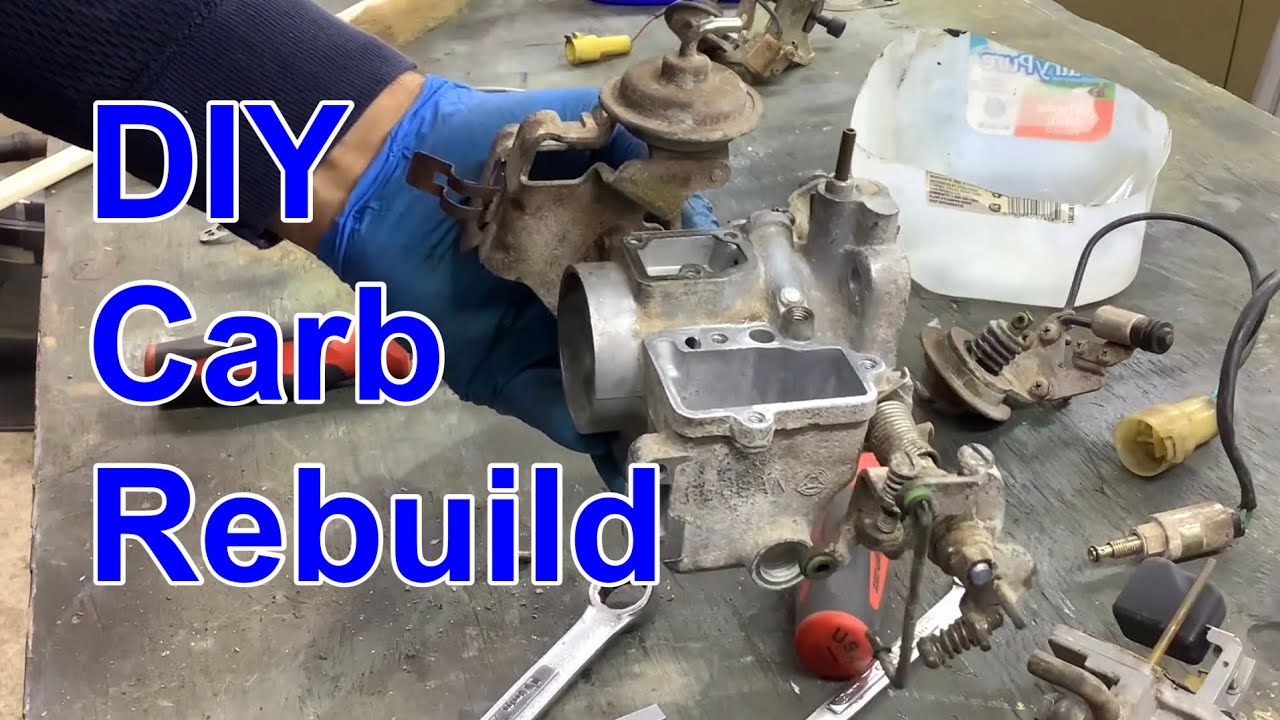 Suzuki Samurai carburetor rebuild Aisan single barrel
