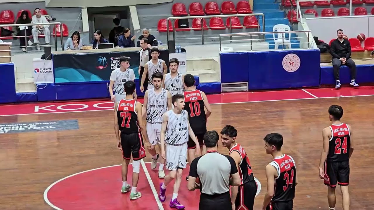 İzmit Akademi (A) - Kocaeli Anka 🏀 Kocaeli U18 Basketbol Ligi Final Grubu Maçı -19.12.2025