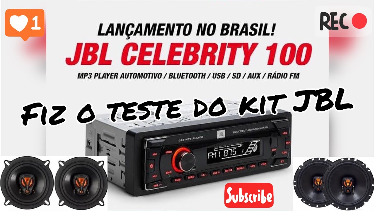 Rádio JBL fizemos teste nesse kit confira