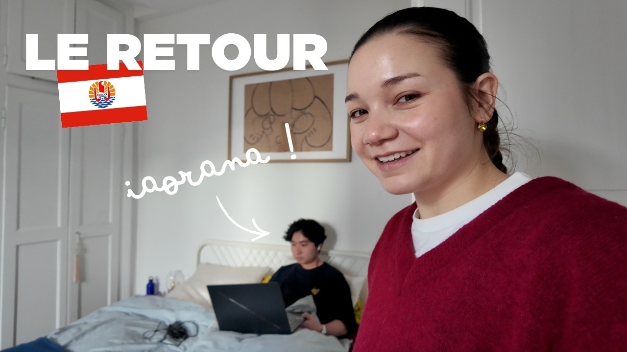 Mon cousin de Tahiti d&eacute;barque &agrave; Strasbourg pour mon anniversaire