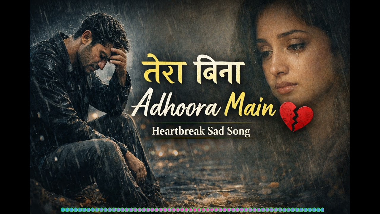 Tera Bina Adhoora Main 💔 | AI Generated Sad Song | Heart Touching Breakup Hindi Song 2026