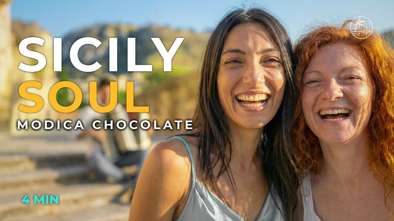 Modica Chocolate Dreams  Mediterranean Chillout / Ambient  Sicily in 4K (21:9) #chilloutmusic