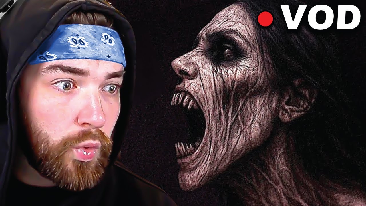 PLAYING A CINEMATIC HORROR GAME + Indie Scary Games | KingWoolz VOD