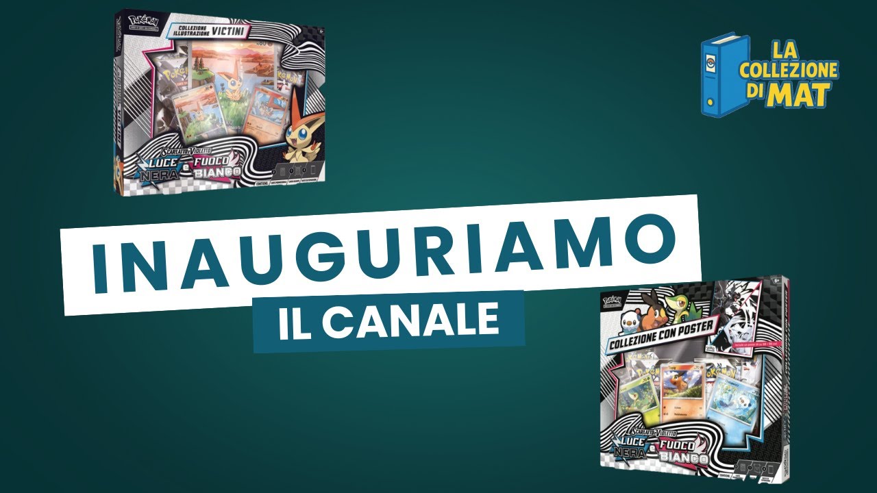 Inauguriamo il canale con Victini! 🔥 Spacchettamento Pokémon Luce Nera e Fuoco Bianco