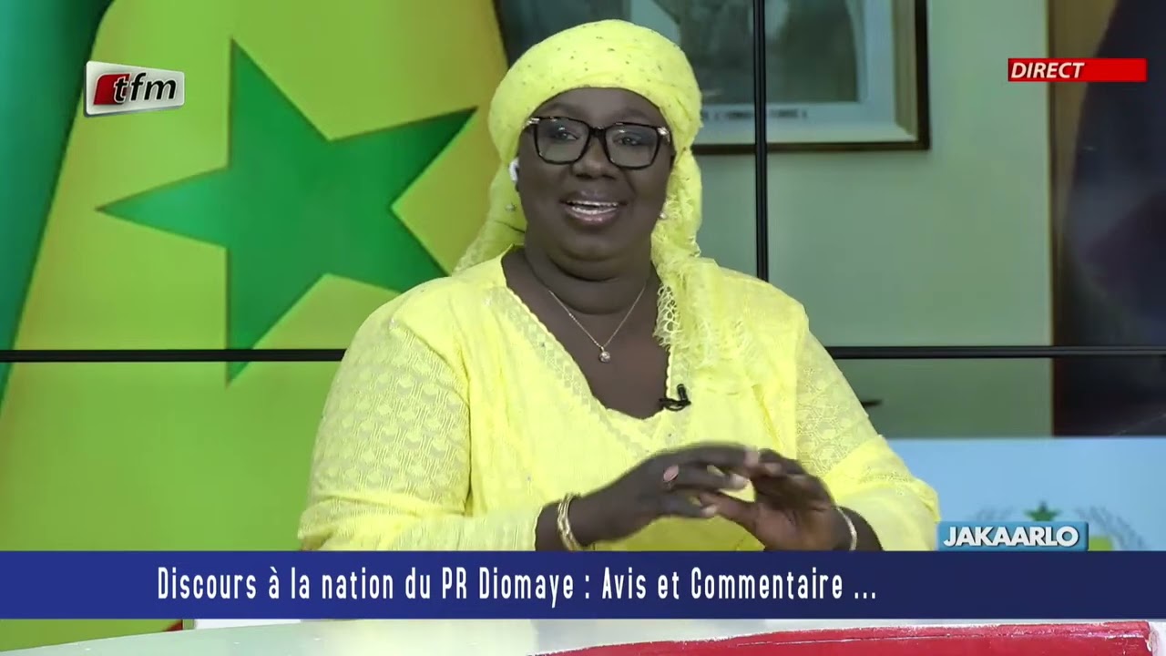 JAKAARLO BI tour de table sur le Discours &agrave; la nation du Pr DIOMAYE FAYE : Avis et Commentaire ...
