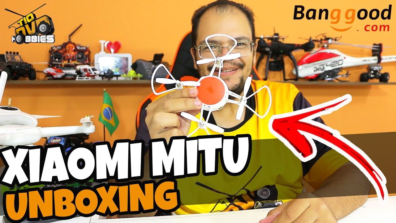 DRONE XIAOMI MITU! SERÁ MELHOR QUE O DJI TELLO? - Unboxing e Voo