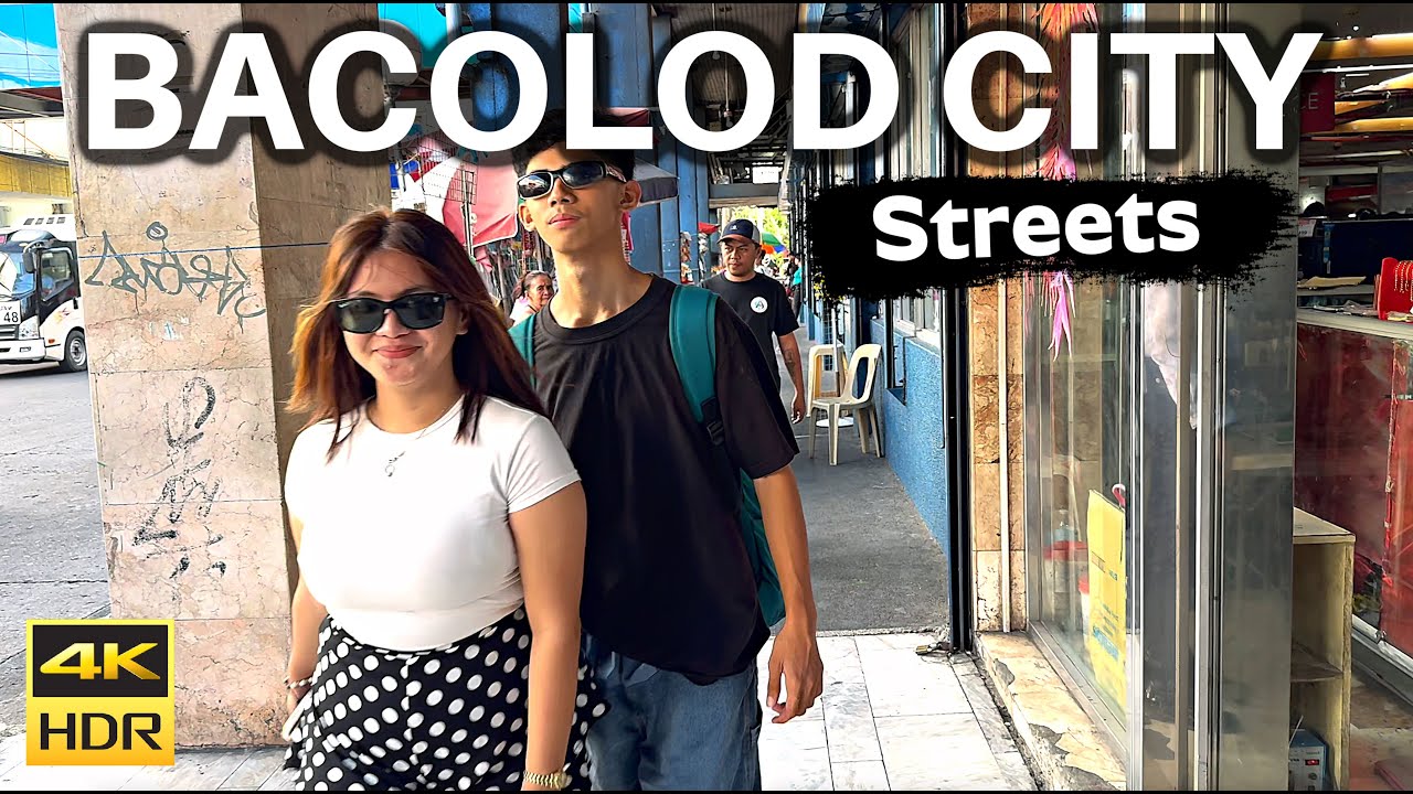 Real Walking Experience in BACOLOD CITY Negros Occidental Philippines [4K HDR]