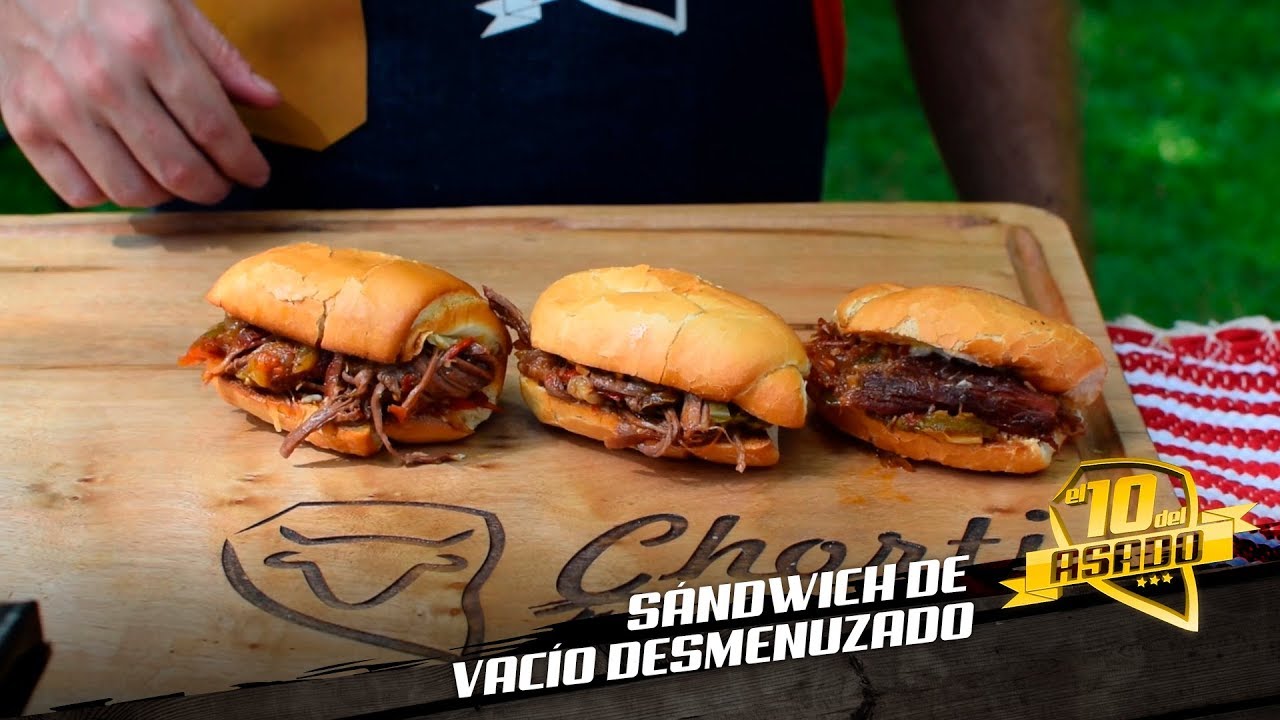 Sándwich de Vacío - El 10 del Asado - Chorti Beef