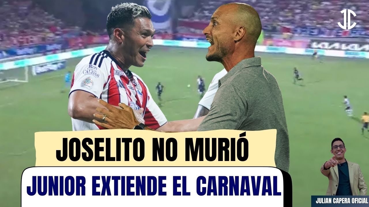 🚨🦈 ¡JOSELITO NO MURIÓ! JUNIOR VENCE AL AMÉRICA 🔴 Y EXTIENDE EL CARNAVAL EN BARRANQUILLA