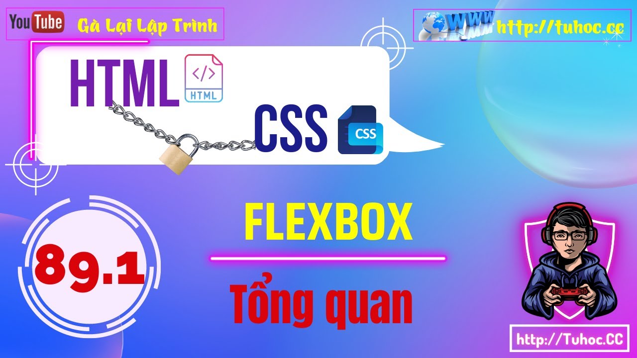 89.1 Flexbox CSS cho người mới bắt đầu -Tự học Flexbox CSS từ cơ bản đến nâng cao