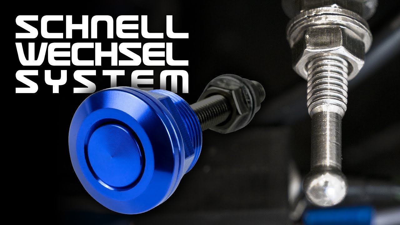 Schnellwechselsystem f&uuml;r Simson Seitendeckel