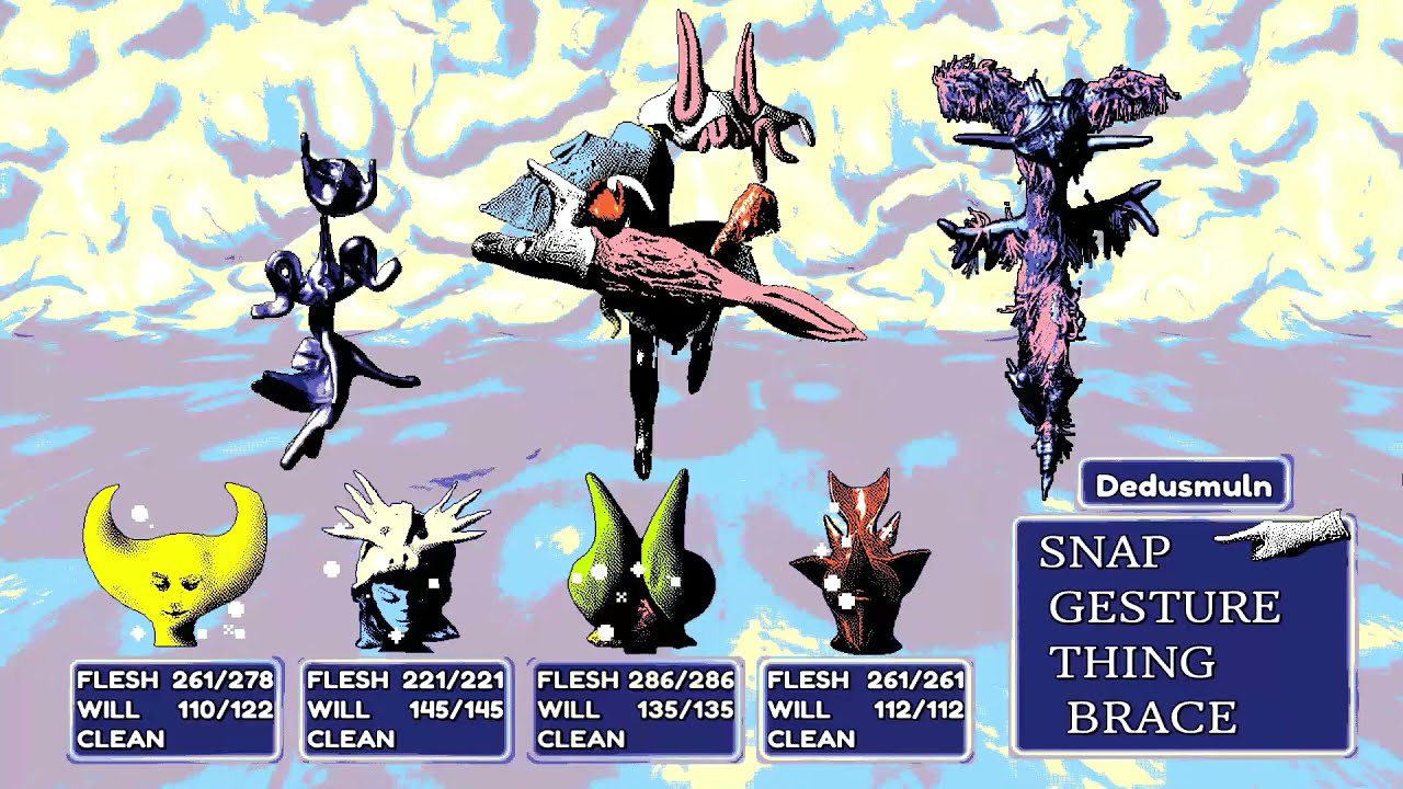 Hylics 2 Enemy Animation Gallery (Spoilers!)