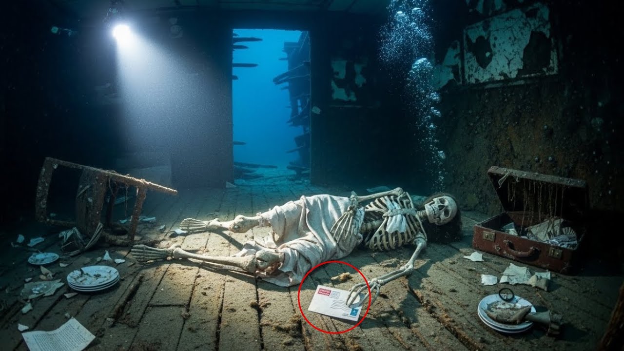 The heartbreaking story from the Titanic - Skeletons and an unsent American letter from 1912.
