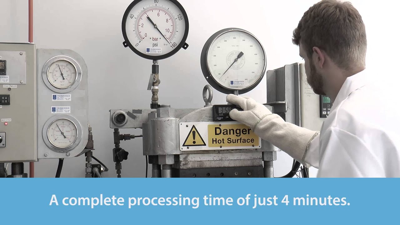 PRF's RP-570 Snap Cure prepreg - with a complete processing time of just 4 minutes