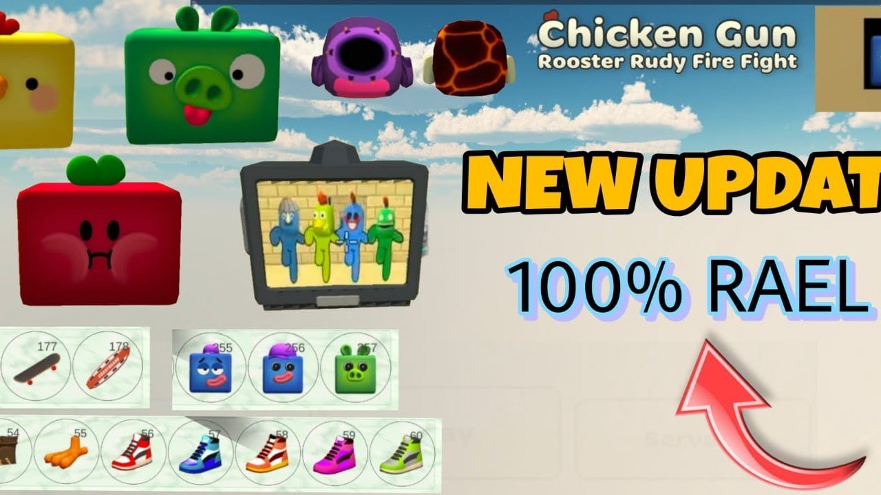 😱 CHICKEN GUN NEW SECRETS AND NEW UPDATE 6.0.0!!