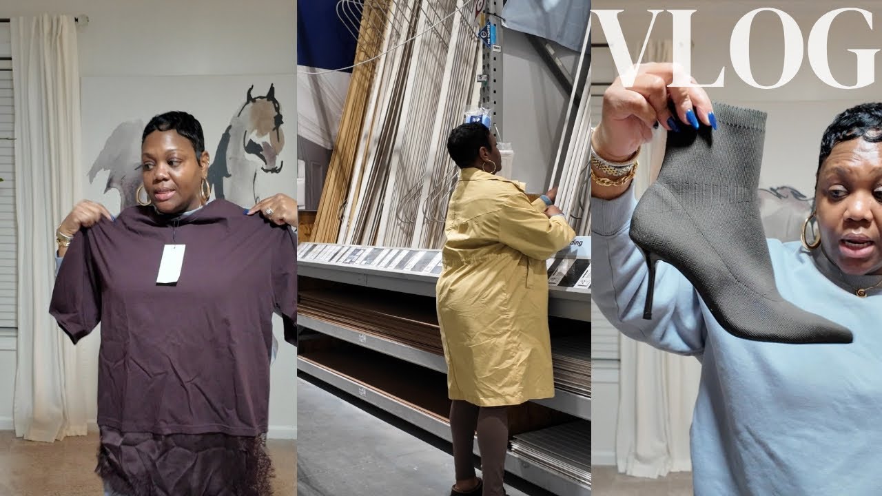 VLOG: Getting My Home Ready To Sell | Shopping The Zara Sale | Lowe’s Run | Funny Moments At Home 