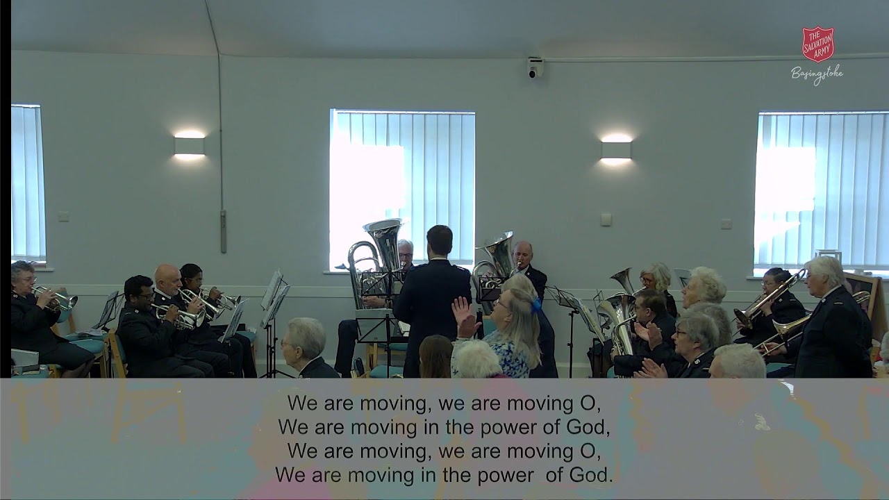 Welcome to live worship at Basingstoke Salvation Army