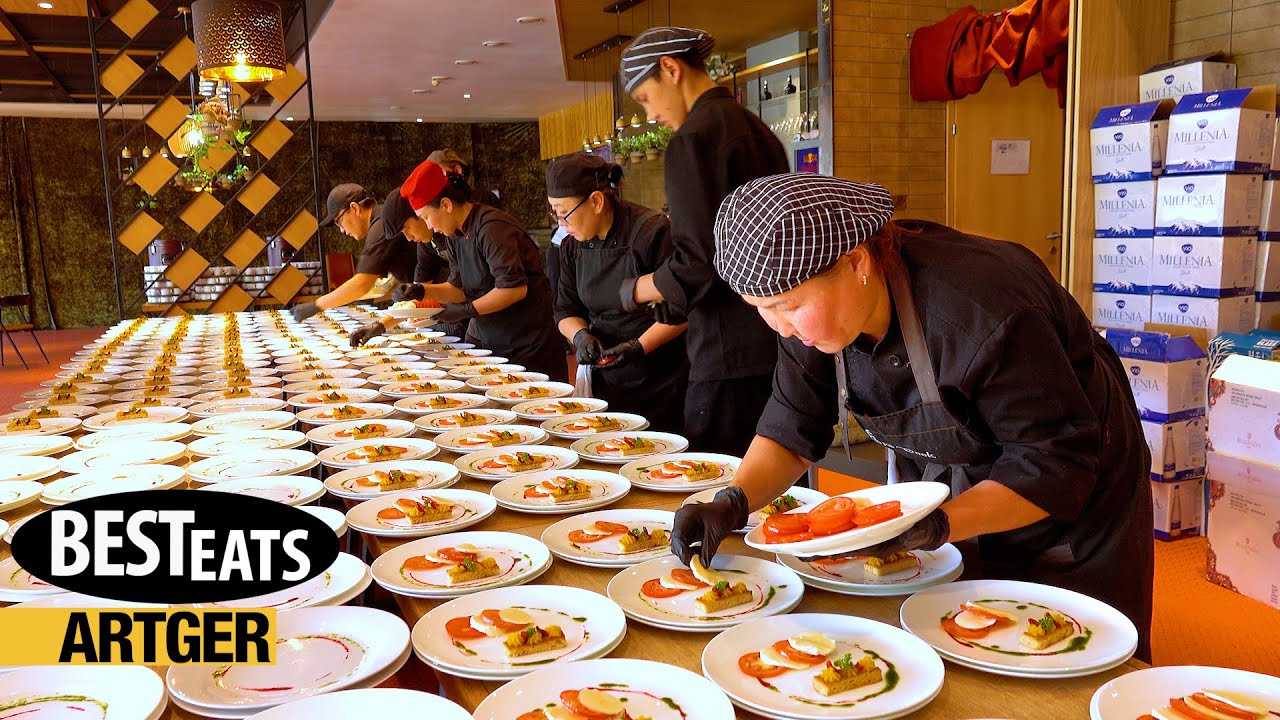 Luxury Mongolian Wedding Ceremony for 500 People! Cooking in the Largest Kitchen in UB! | Best Eats