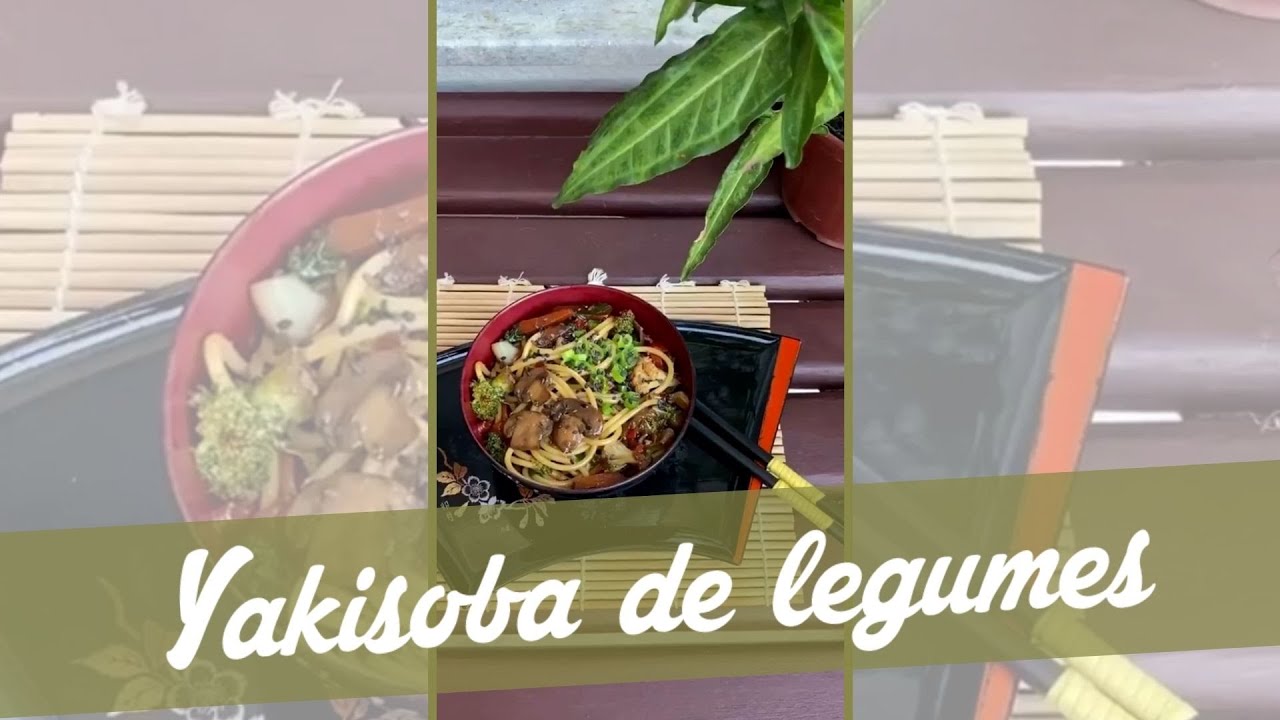 YAKISOBA DE LEGUMES - Carol Fiorentino