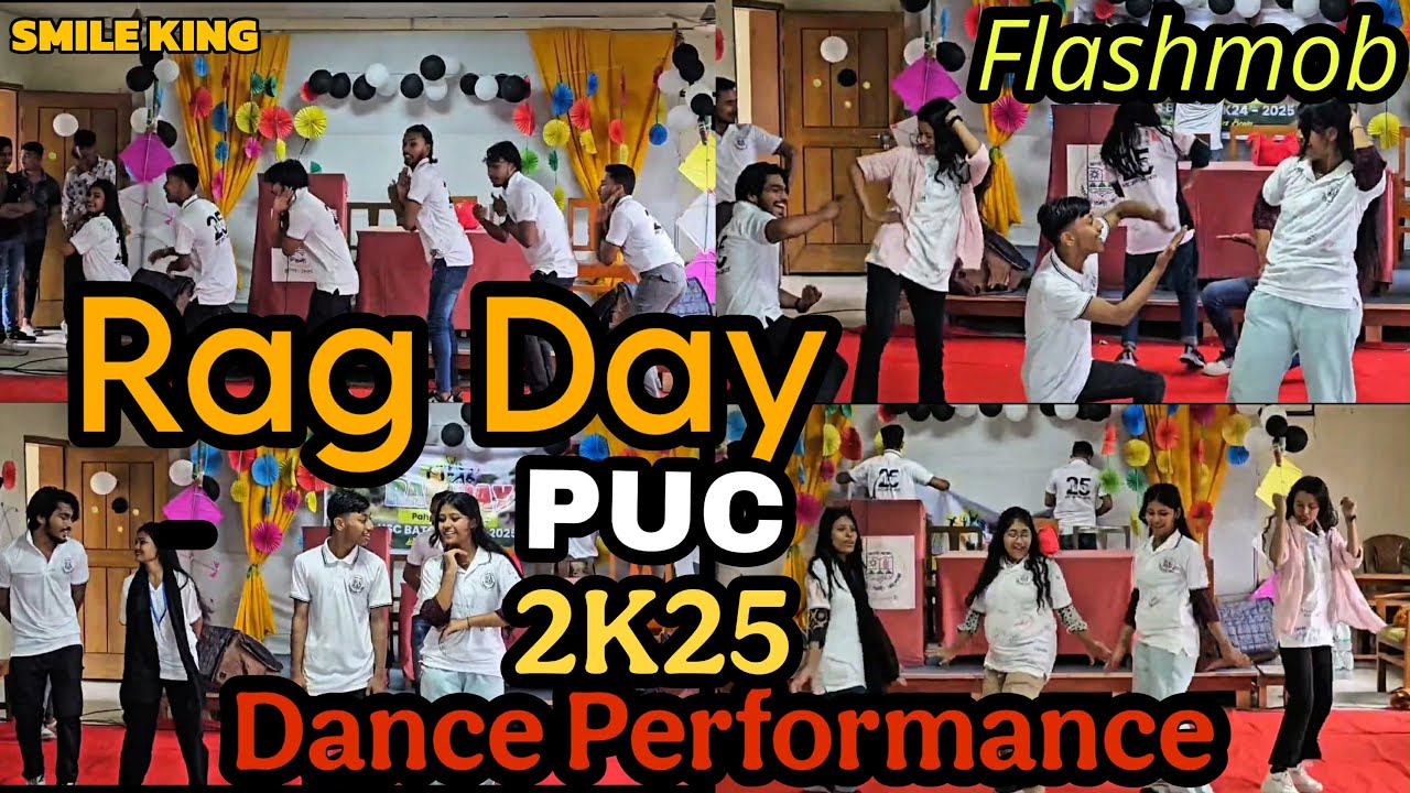 🎉 Rag Day 2K25 | Dance Flashmob | Pahartali College | HSC Batch | Smile King  🎉