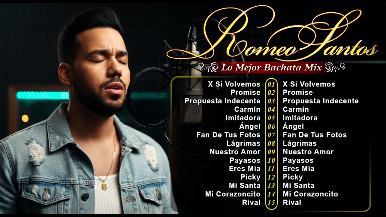ROMANTICOS COLLECTION CANCIONES LO MEJOR MIX ALBUM HITS ENAMORA ROMEO SANTOS INSPIRED BACHATA
