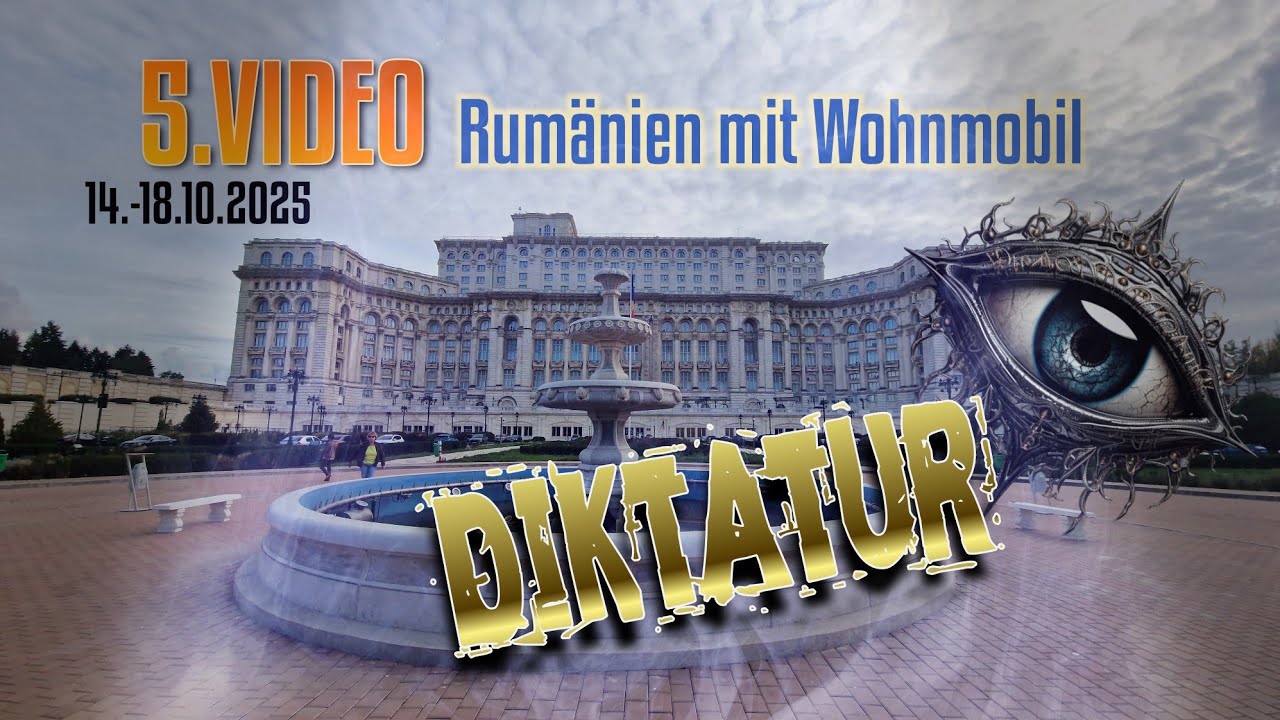 5VIDEO Rumänien Bukarest Palast des Volkes Grenze Ukraine Donaudelta Freiheit Sonnenuntergang Meer 