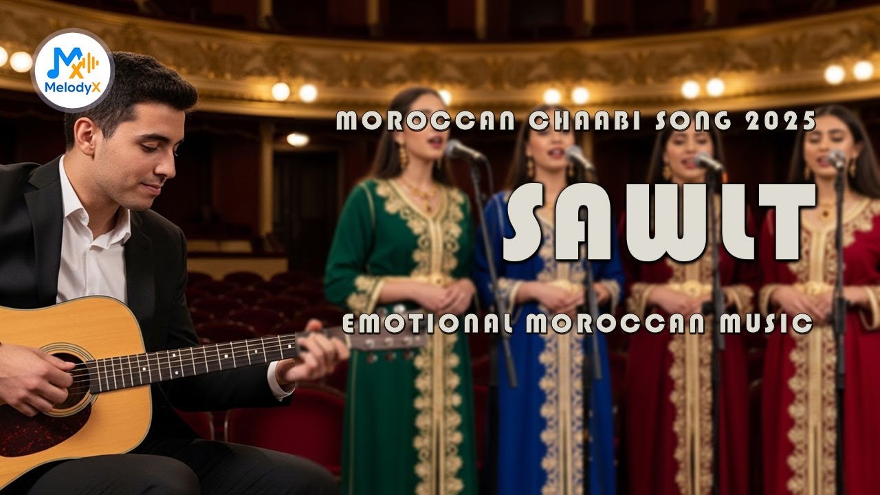 💔 “SAWLT” | Moroccan Chaabi Song 2025 | Emotional Folk Fusion 🎶 MelodyX Official 🇲🇦🔥