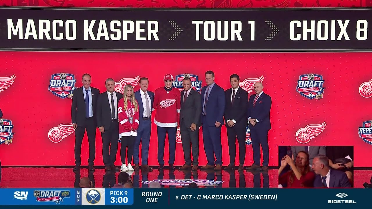 Detroit Red Wings 2022 Draft Selections