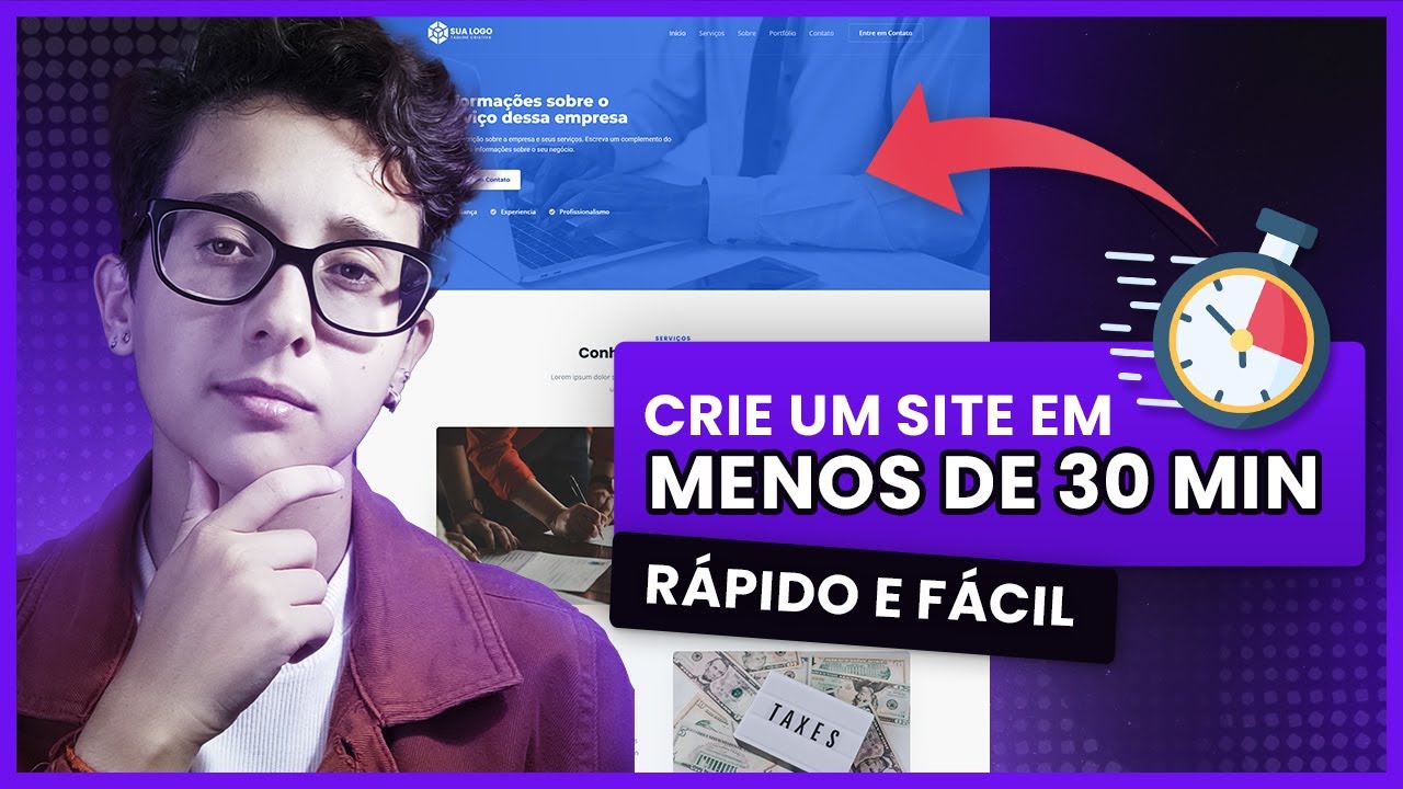 Como Criar um Site Profissional em 30 Minutos [ 2023 ]