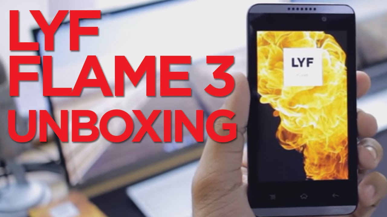 LYF Flame 3: Распаковка и практическое применение