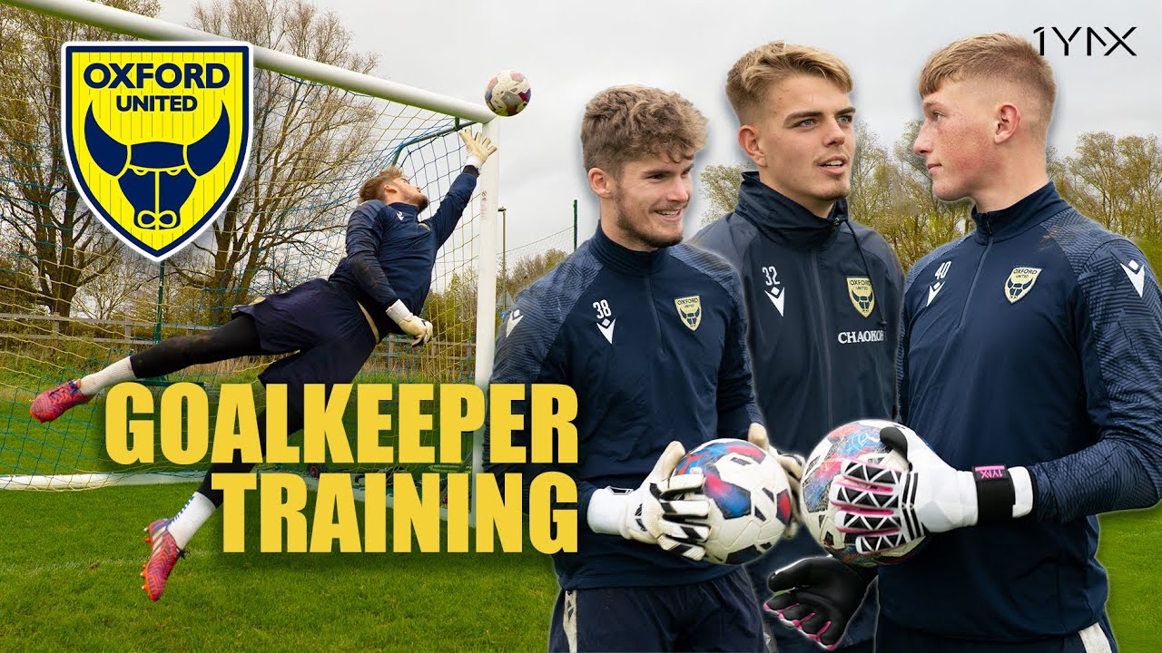 Joining in on a League 1 Goalkeeper session | 1YNX Goalkeeping