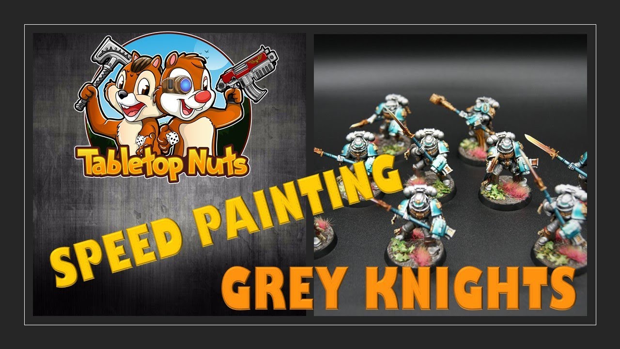 Speed Painting Ep 4 : Grey Knights Strike Force (Feat Pink)