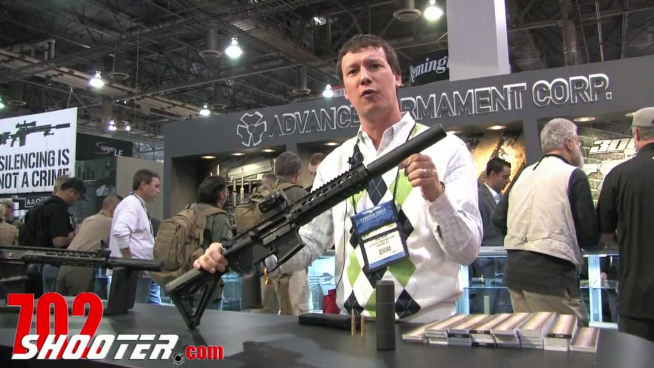 Advanced Armament Corporation 300 Blackout at 2012 Shot Show