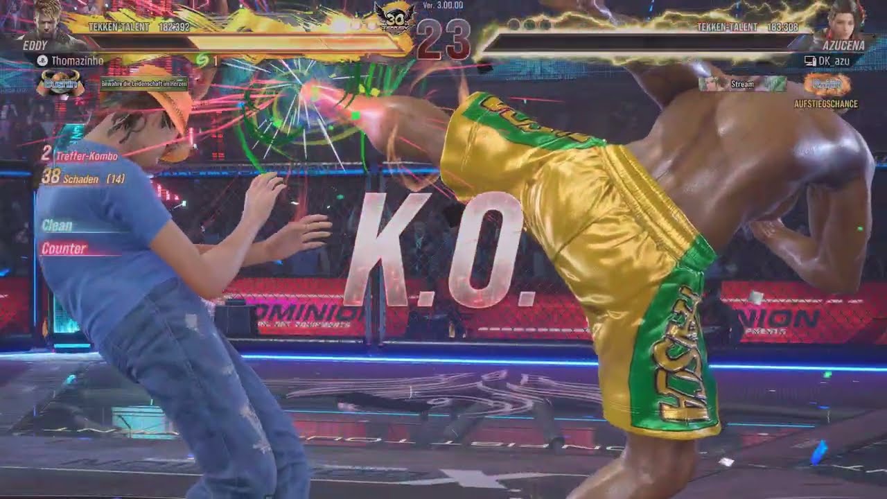 TEKKEN 8 | Eddy Gordo vs Azucena 4K
