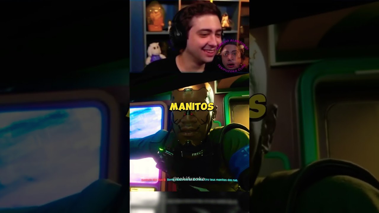 ALANZOKA ENCONTROU I BOLSONARO NO CYBERPUNK 2077 🤠 #alanzoka #alanzokavideos #cyberpunk2077