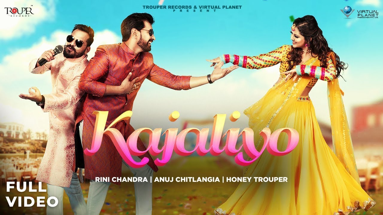 KAJALIYO | RINI CHANDRA काजलियो (OFFICIAL VIDEO) ANUJ CHITLANGIA, HONEY TROUPER, RAJASTHANI HIT SONG