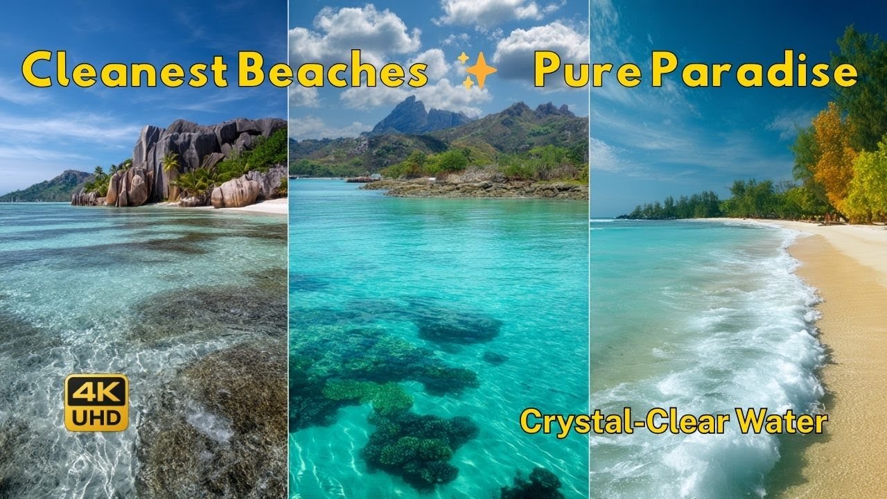 The Cleanest Beaches in the World 🌍 | Scientifically Proven Paradise